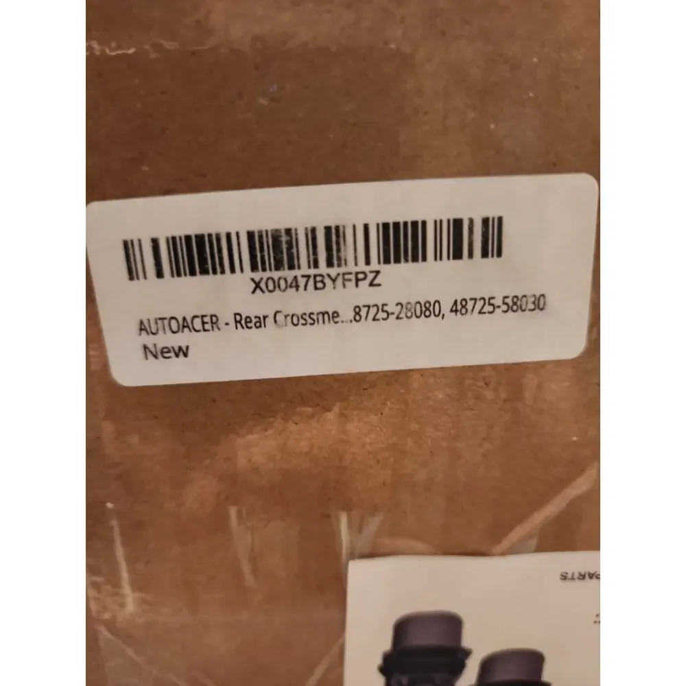 Autoacer#01AA009-K2 Rear Crossmember Bushings Toyota